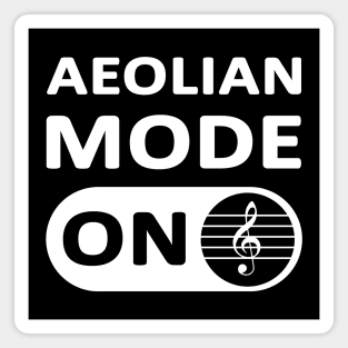 Aeolian Mode Magnet